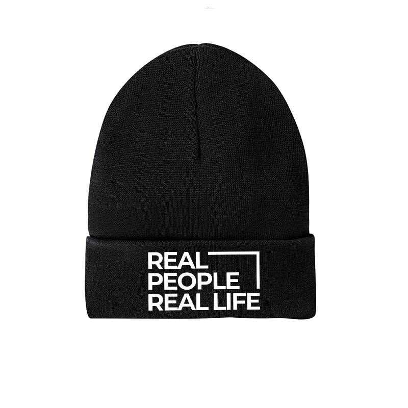 Cuff Beanie - Real People Real Life (DT815)