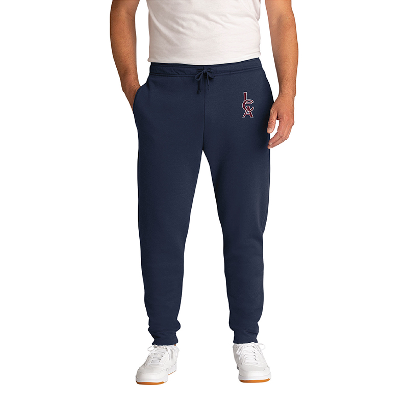 LCA - PC78J Port & Company Core Fleece Jogger - Navy