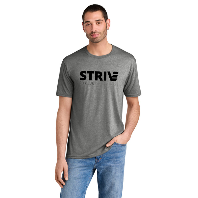 Strive - Tee Shirt - DM130 - Grey Frost - Full Front