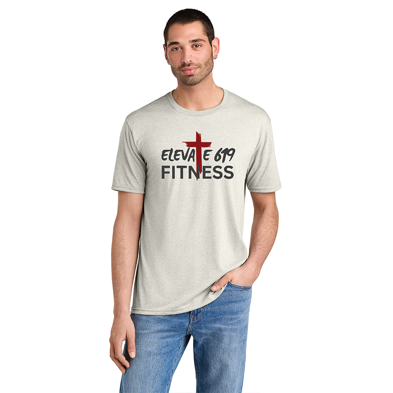 Elevate 6:19 - Tee Shirt - DM130 - Oatmeal Heather